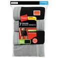 thumbnail image 2 of Men's Black Gray Boxer Brief, Super Value 7 Pack, 2 of 4