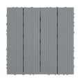 thumbnail image 1 of VERDANVERSE Outdoor Flooring Tiles Interlocking Square Grey Design for Busy Families 1Pcs, 1 of 8