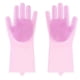 thumbnail image 5 of 10PCS Washing Cleaning Gloves Convex Point Gloves Pink, 5 of 5