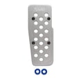 thumbnail image 1 of Razo RP124A Super Grip Silver Foot Rest Pedal, 1 of 6