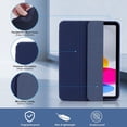 thumbnail image 5 of Con portalápices Funda para iPad 7.ª, 8.ª y 9.ª generación 10,2 iPad Air 5.ª, 4.ª y 10.ª generación 10,9 iPad Air1 2 5.ª y 6.ª 9,7 Funda magnética para tableta, 5 of 5