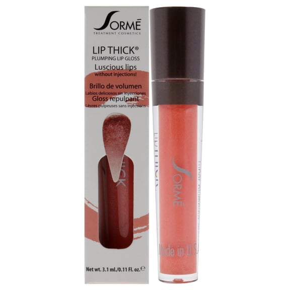 Sorme Cosmetics Lip Thick Plumping Lip Gloss - Blinki 0.11 oz Lip Gloss