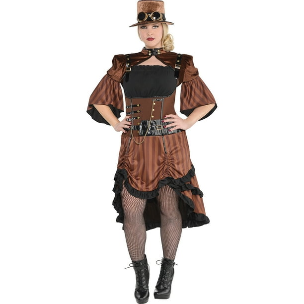 Halloween TIMIFIS Gothic Clothes For Women Womens Plus Size Medieval  Costume Gothic Maxi Dress Halloween Steampunk Traditional Irish Dress  Renaissance Clothes Halloween Costumes For Women 