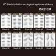 thumbnail image 5 of Eyebrow Stickers Makeup Waterproof Tattoo Long Lasting Black Natural E6E1, 5 of 9