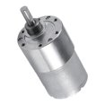 thumbnail image 1 of Youkk Powerful 37GB-3530 12V DC High Electric Gear Box Motor Replacement DIY Silver 333RPM 1Set, 1 of 6
