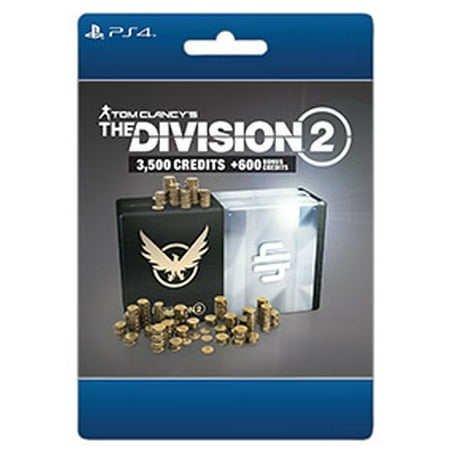 Tom Clancy’s The Division 2 – 4100 Premium Credits Pack, Ubisoft, Playstation, [Digital Download]