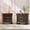 Warm Oak, variant on VanAcc 26" Fully Assembled Solid Wood Nightstand Set of 2, Traditional Bedside Table with 3 Drawers, for Bedroom, Vintage Large Night Stand, Warm Oak