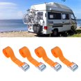 thumbnail image 1 of Buckle Tension Strap, 3 Meters 4PCS High Toughness Tie Down Straps Delicate Stitching Tear  With Adjustable Cam Buckle For Trailer, 1 of 8