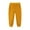 Yellow, variant on Xudanell Unisex Toddler Jogger Pants Kids Cotton Elastic Waist Winter Baby Sweatpants Pants 1-5Years (3-4 Years, Red)