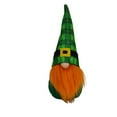 thumbnail image 3 of ZMYFlora St. Patrick's Day Green Faceless Doll Decorations Set of 2, Irish Cute Plush Dolls for Holiday Party, Home Decor,and St. Patrick's Themed Tray Decorations,Green, 3 of 8