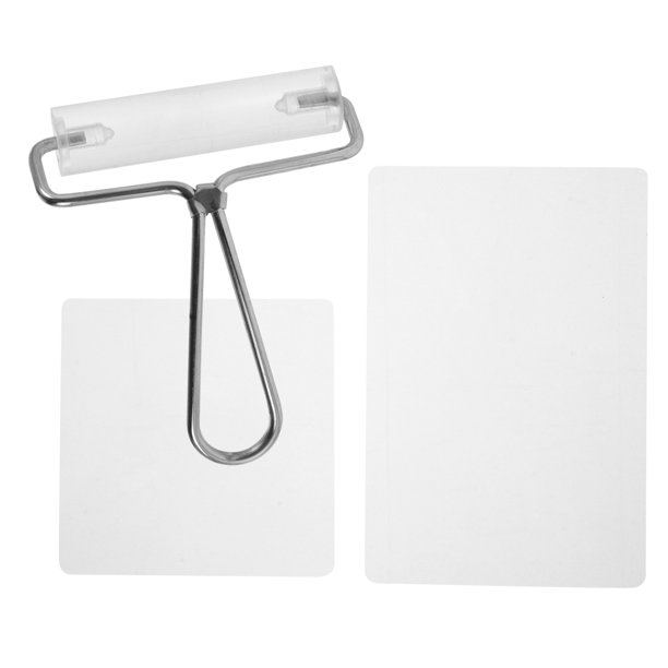 UPOUART 3Ud Kit De Modelado Con Rodillo Acrílico Y Tabla Prensadora Para Pasta De Arcilla Creativa