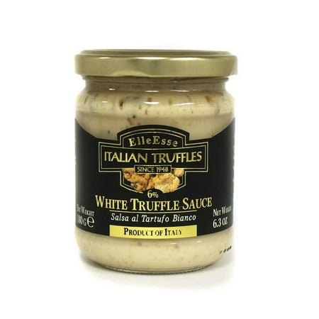 White Spring and Winter Truffle Sauce - 6.3 oz (180g) Italian Truffle Mushroom Cooking Condiment