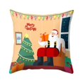 thumbnail image 2 of JLFNYA Pillow Covers,Pillow Protector Clearance!Christmas Print Pillow Case Polyester Sofa Car Cushion Cover Home Decor 4Pcs, 2 of 4