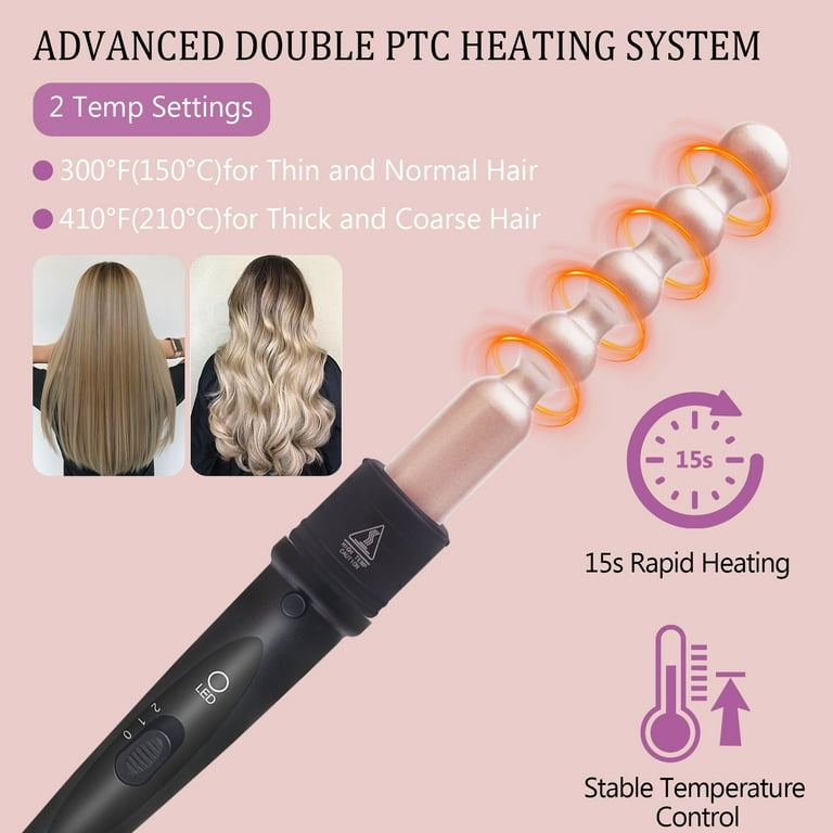 Bubble wand curling iron walmart best sale