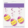 26" Hanging Bright Easter Eggs Decorations, 3-Count