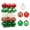 Type J, variant on Farfi 30 Pcs Christmas Balls Ornaments 2.4 Inch Small Shatterproof Plastic Balls Christmas Tree Hanging Decoration for Holiday Wreath Party Tree Decor(Type F)
