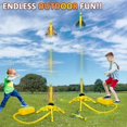 thumbnail image 3 of Lanzador de cohetes de aire para juguetes con 6 aviones acrobáticos para niños, edades 6-8, divertido juego interior y exterior, regalo de aprendizaje para niños y niñas de 3 a 9 años. Levamdar CZWJ-XM71, 3 of 7