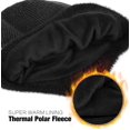 thumbnail image 4 of Gorro de invierno Wmcaps, línea de forro polar con orejera, color negro, 4 of 6