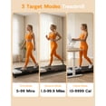 thumbnail image 6 of TKW Walking Pad Treadmill with Incline, 3 in 1 Under Desk Walking Pad, 300lbs Capacity Portable walk pad for Home Small Space, walkingpad treadmill, Black/White, 6 of 7