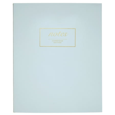 Cambridge WorkStyle Casebound Fashion Notebook Large Aqua - Notebooks