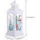 thumbnail image 2 of 2 piezas de farol de vela de Navidad, lámpara de vela LED decorativa, farol de mesa, farol de muñeco de nieve, farolillos colgantes, farol de vela sin llama, Navidad, 2 of 5