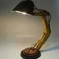 thumbnail image 5 of Excavator Construction Table Lamp, Movable LED Night Light, 1 Count, 7.9 Inch Resin, Yellow Boys Bedroom Desk Decor, Unique Kids Digger Figurine, 5 of 9