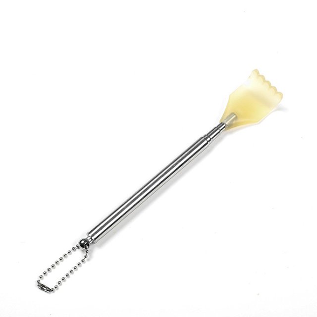 Back Scratcher Claw Body Head Shoulder Massager Stainless Steel Extendable Itch Scratching Tool for Household Living Room