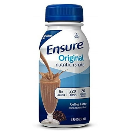 3 Pack - Ensure Original Therapeutic Nutrition, Coffee Latte, 8 oz