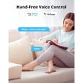 thumbnail image 4 of SONOFF Prise Intelligente Fonctionne avec Alexa Google Home Commande Vocale, avec Surveillance de l'Énergie Wi-Fi Mini Prise Intelligente S31 4 Paquets, 4 of 9