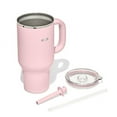 thumbnail image 4 of OXO Strive XL Tumbler with Handle + Flexible Straw – 40 oz. – Rose Quartz, 4 of 5