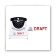 thumbnail image 3 of Pre-Inked Shutter Stamp, Red/blue, Draft, 1 5/8 X 1/2 | Bundle of 5 Each, 3 of 5