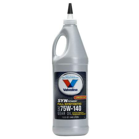 Valvoline™ SynPower Full Synthetic SAE 75W-140 Gear Oil - 1 (Best Gear Oil For Differential)