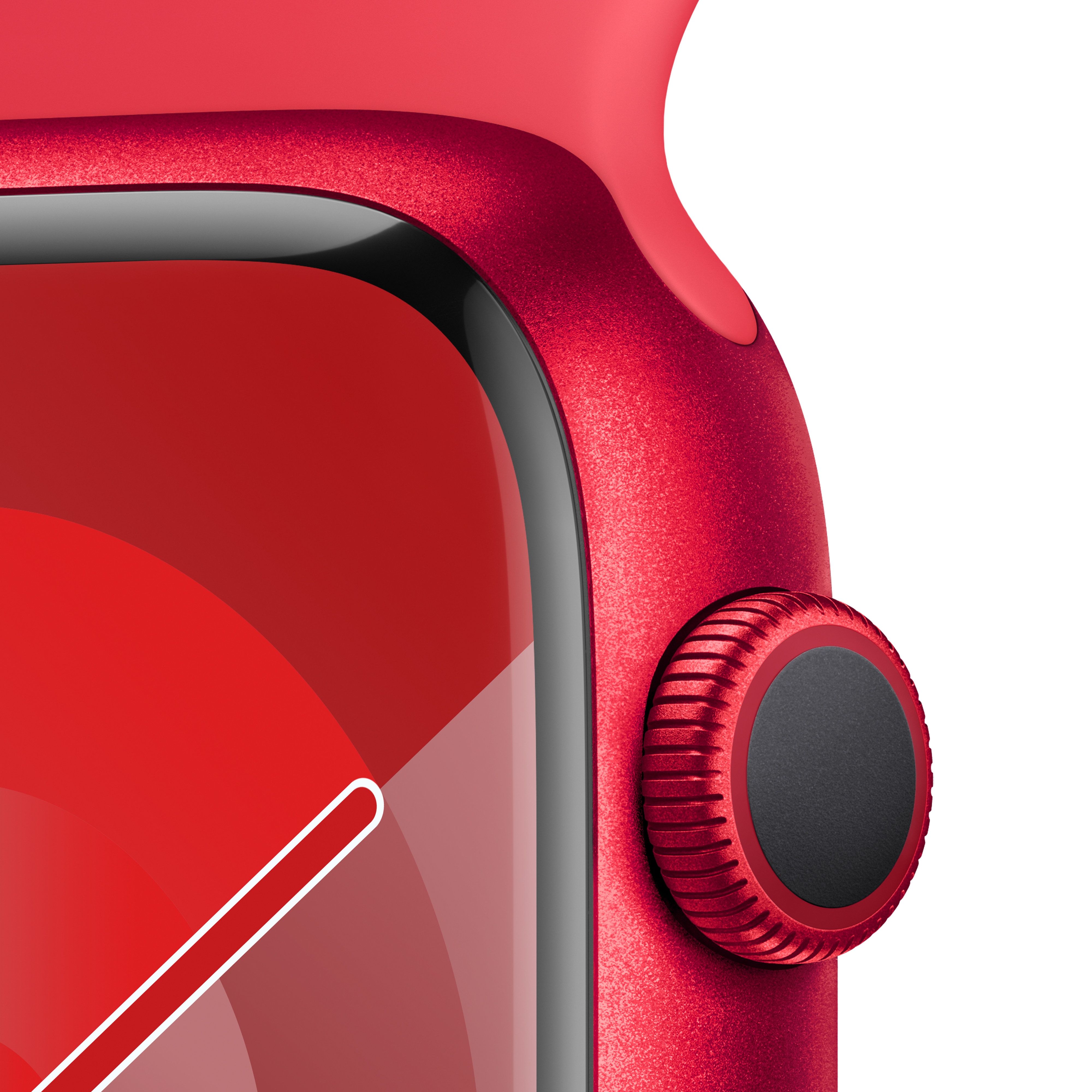 Apple Watch Series 9 GPS 45mm with Red Aluminum Case with Red Sport Band - M/L. Fitness Tracker, Blood Oxygen & ECG Apps, Always-On Retina Display - image 3 of 10