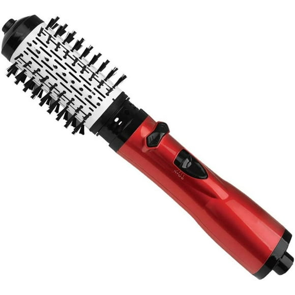 Electric Hair Dryer Brush Straightener Curling Iron Volumizer Rotating One Step Blowers Replaceable Hot Air Comb 360 Rotating