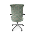 thumbnail image 5 of Ambesonne Mandala Office Chair Cover Stretchable High Back, Floral Eastern, Jade Green Pale Pink, 5 of 6