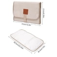 thumbnail image 4 of Cambiador portátil: plegable, portátil, impermeable, cómodo cojín para pañales, accesorios para niños, cambiador de pañales para viajes, 4 of 5