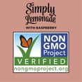 thumbnail image 4 of Simply Non GMO All Natural Raspberry Lemonade Raspberry, 52 fl oz Bottle, 4 of 13