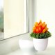 thumbnail image 5 of Flores artificiales, bonsáis artificiales en maceta, macetas de plástico para sala de estar, comedor, mesa de TV, mueble de centro, decoración, adornos, flores artificiales, bonsáis, plantas, 5 of 9