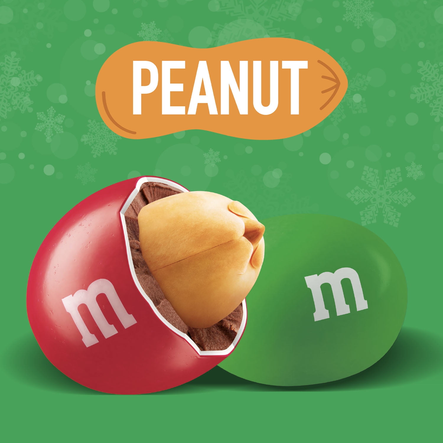 Christmas m&ms – Half Nuts