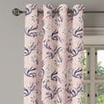 thumbnail image 3 of Ambesonne Grommet Curtain, , 50"x72", Soft Pink Umber and Indigo, 3 of 5