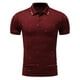 thumbnail image 1 of Blusa y camisa de manga corta con cuello vuelto para hombre, blusa informal con estampado de moda para hombre, blusa de manga corta con cuello vuelto para hombre, 1 of 8
