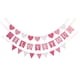 thumbnail image 1 of 1 juego de pancarta de Feliz Día de San Valentín, letrero de San Valentín, guirnalda de corazones, pancarta de amor, accesorios para fotos, decoración de chimenea para fiestas de aniversario de boda, 1 of 7