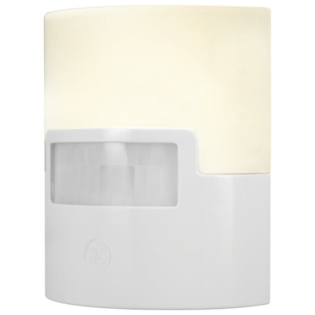 GE UltraBrite Motion-Activated LED Night Light, 40 Lumen, White,