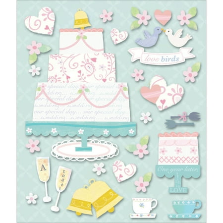 Lifes Little Occasions Sticker Medley-Wedding Cake