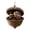 E, variant on Forest Animal Acorn Ornaments – Cozy Forest Christmas Ornaments, Pine Cone Animal Decoration, Woodland Creature Figurine, Acrylic Hanging Ornament Home Party Décor