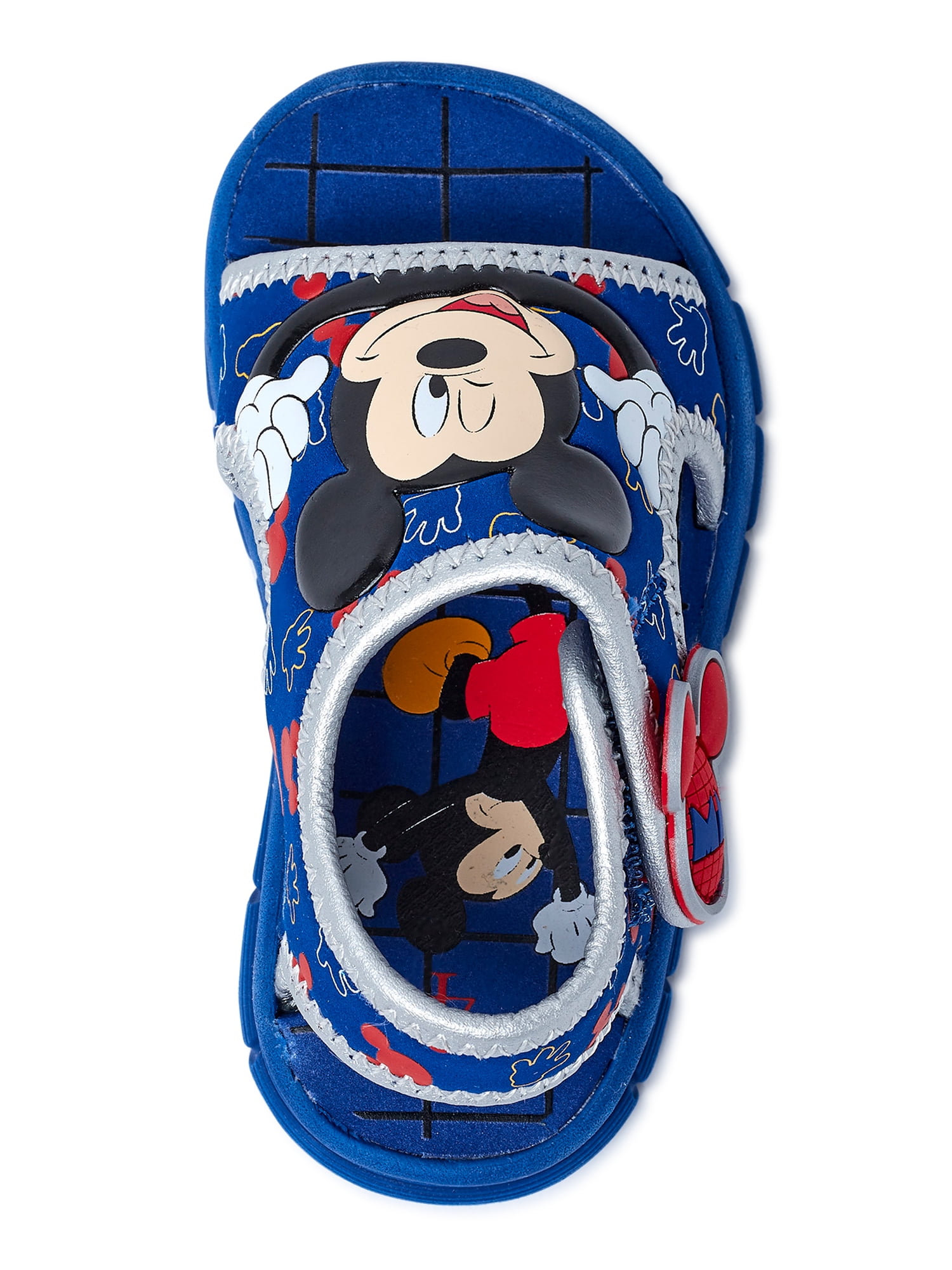 Disney Mickey Boys Play Sandals, Sizes 2-6 - Walmart.com