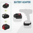 thumbnail image 4 of Adaptador Convertidor de Batería para Ma*kita 20V Max Convertidor de Batería Li-ion para Bos*ch Batería de Litio de 18V Herramienta Eléctrica MT20BSL, 4 of 6