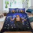 thumbnail image 2 of Harry Styles Conjunto de sábanas temático, trío de piezas, cómodo y amigable con la piel, diseño único, regalo de decoración para el hogar para familiares, amigos y fans,140X210cm, 2 of 6