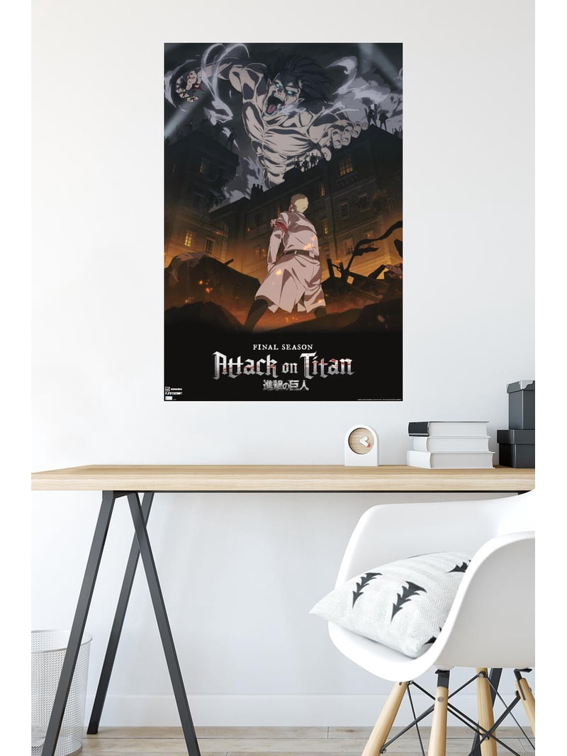 Attack on Titan: Season 4 - Key Visual 1 Wall Poster, 22.375