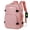Pink, variant on Large Travel Backpack,Carry On Bag Flight Approved, 16" Laptop Backpack for Men Women College,4 Compartment Water-Resistant Business Backpacks with USB Charging Port(Black)
